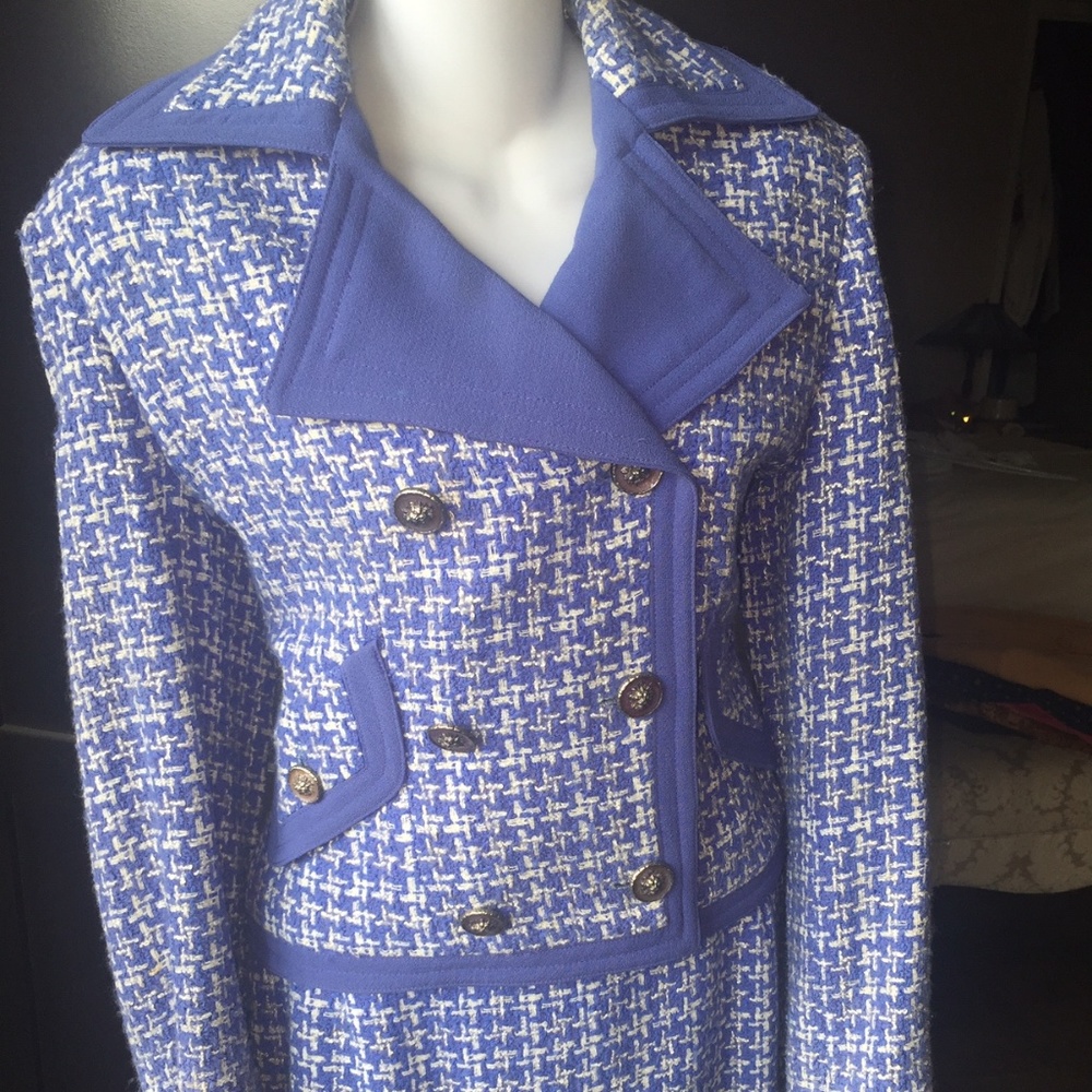 Vertigo Paris Women's Skirt Suit  Herringbone